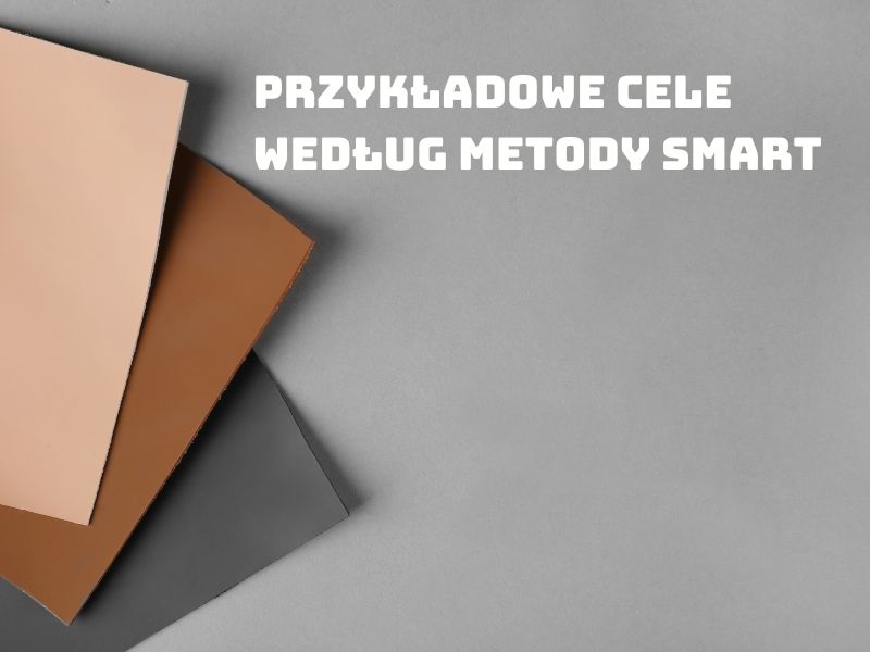 Przykłady cele wg SMART