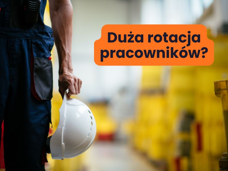 Duża rotacja pracowników na produkcji